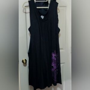 Ladies dress With Peacock Design size xl